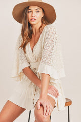 ANAÏS | ROBE COURTE EN DENTELLE MIA