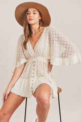 ANAÏS | ROBE COURTE EN DENTELLE MIA