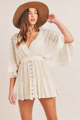 ANAÏS | ROBE COURTE EN DENTELLE MIA