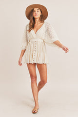 ANAÏS | ROBE COURTE EN DENTELLE MIA