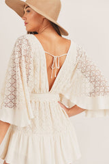 ANAÏS | ROBE COURTE EN DENTELLE MIA