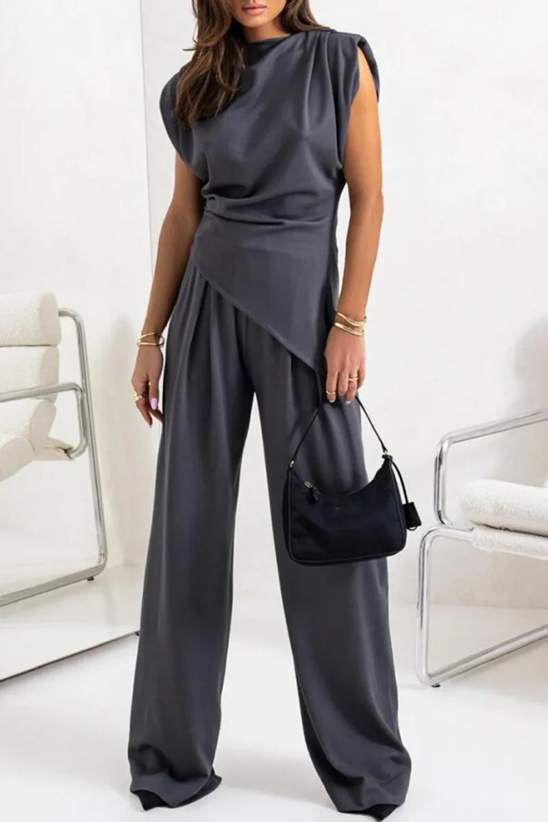 LÉNA | SET ÉLÉGANCE ASYMÉTRIQUE