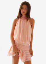 ALMA | ROBE COURTE À VOLANTS