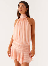 ALMA | ROBE COURTE À VOLANTS