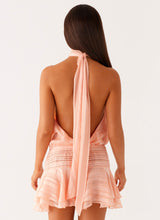 ALMA | ROBE COURTE À VOLANTS