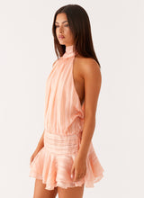 ALMA | ROBE COURTE À VOLANTS
