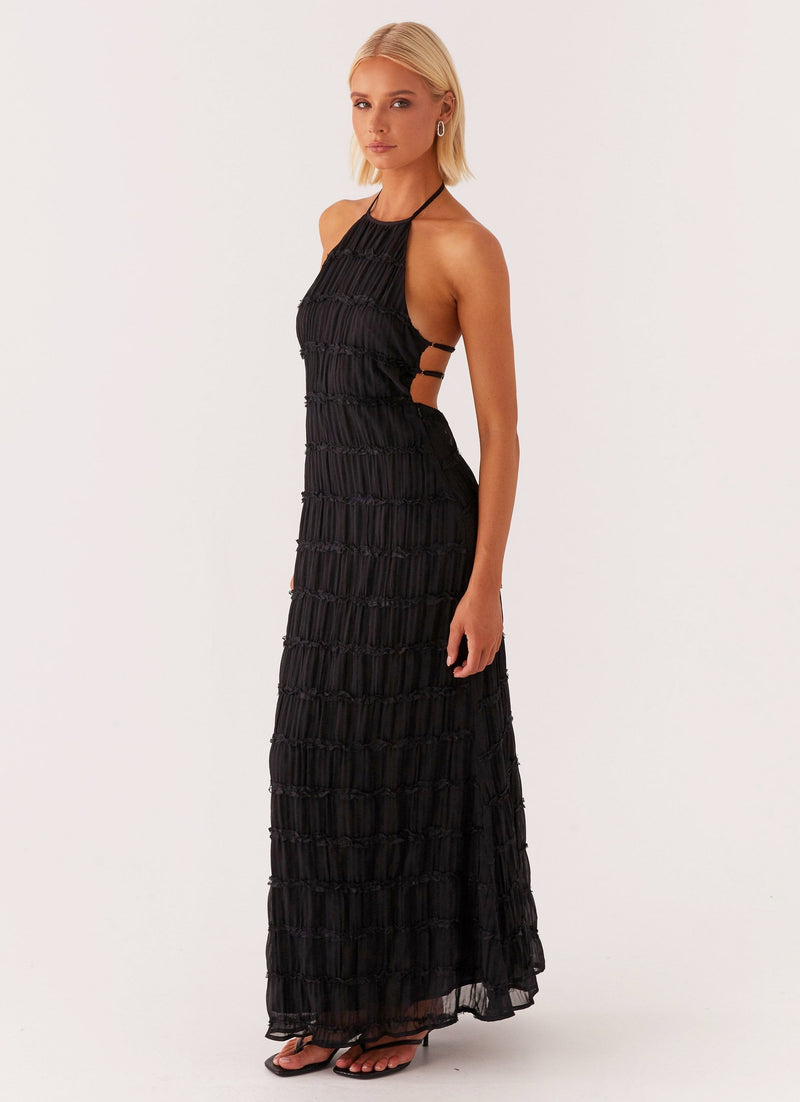SARAH | ROBE MAXI ÉLÉGANTE DOS NU