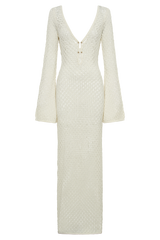 LIVIA | ROBE MAXI ÉLÉGANTE AU CROCHET