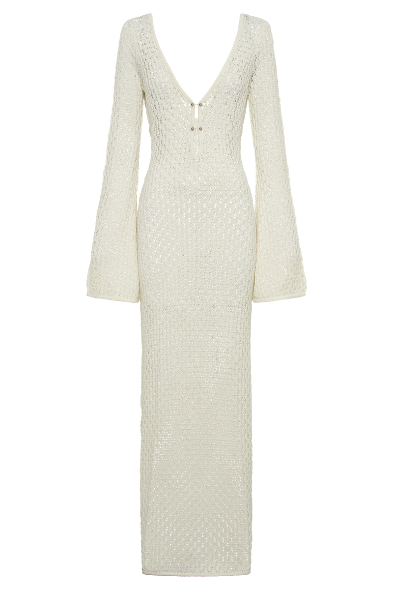 LIVIA | ROBE MAXI ÉLÉGANTE AU CROCHET