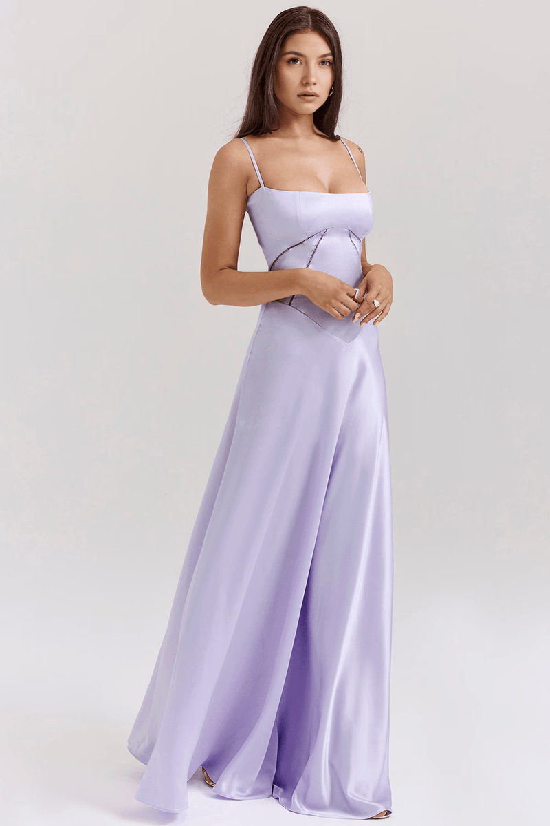 VÉRA | ROBE MAXI ROMANTIQUE ET ÉLÉGANTE