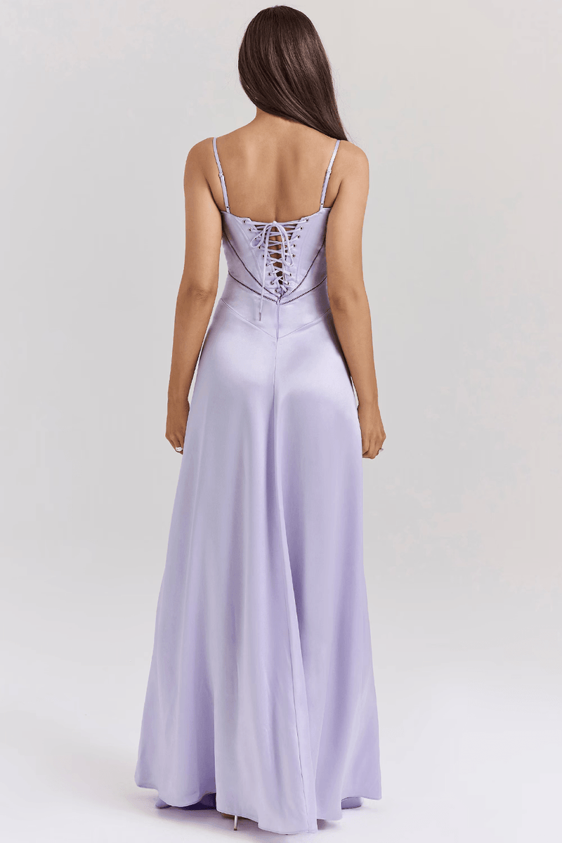 VÉRA | ROBE MAXI ROMANTIQUE ET ÉLÉGANTE