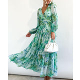 AVRIL | ROBE FLEURIE RAFFINÉE