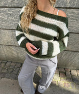 AMÉLIE | PULL EN TRICOT RAYÉ