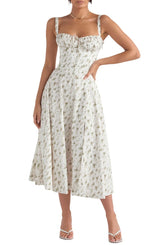 LOLA | FLORAL ROBE MIDI