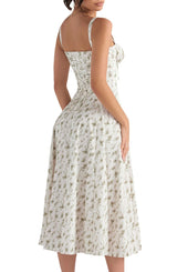 LOLA | FLORAL ROBE MIDI