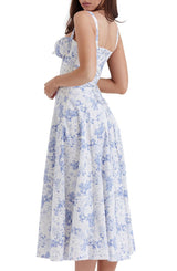 LOLA | FLORAL ROBE MIDI