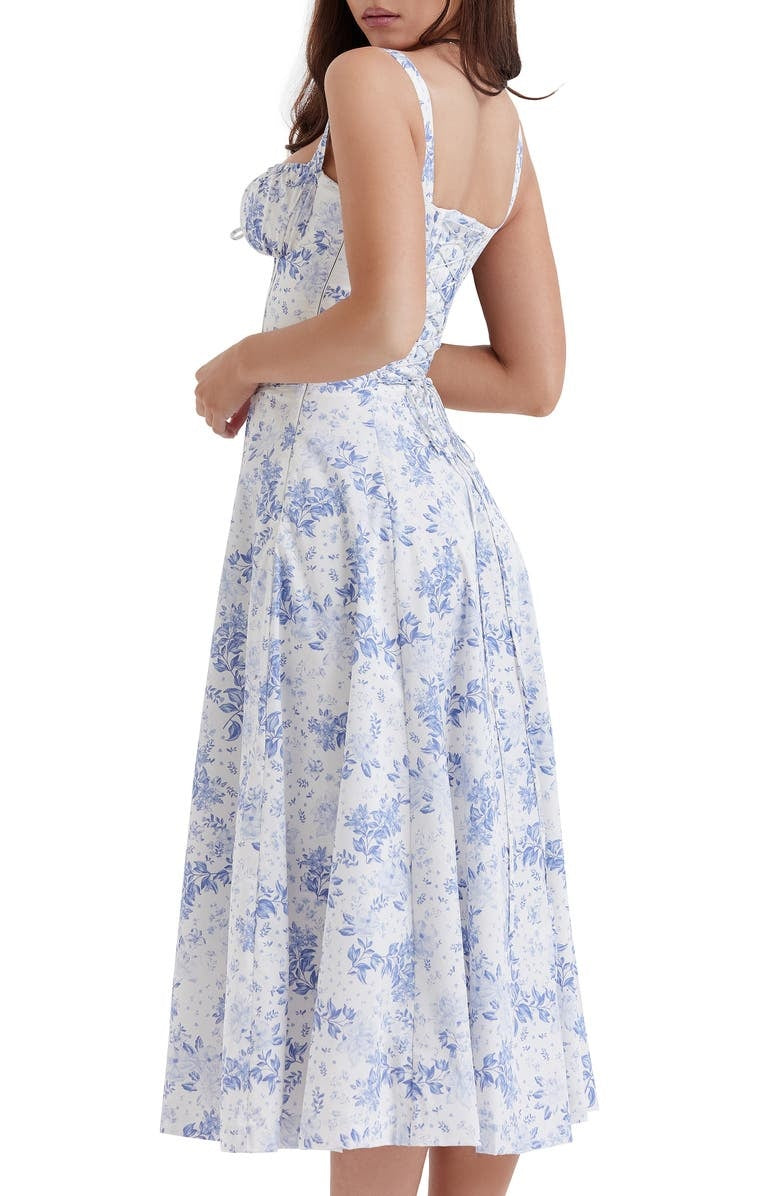 LOLA | FLORAL ROBE MIDI