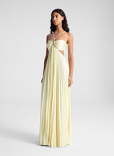 LÉNAÏS | ROBE LONGUE PLISSÉE