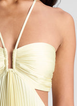 LÉNAÏS | ROBE LONGUE PLISSÉE