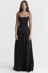 VÉRA | ROBE MAXI ROMANTIQUE ET ÉLÉGANTE