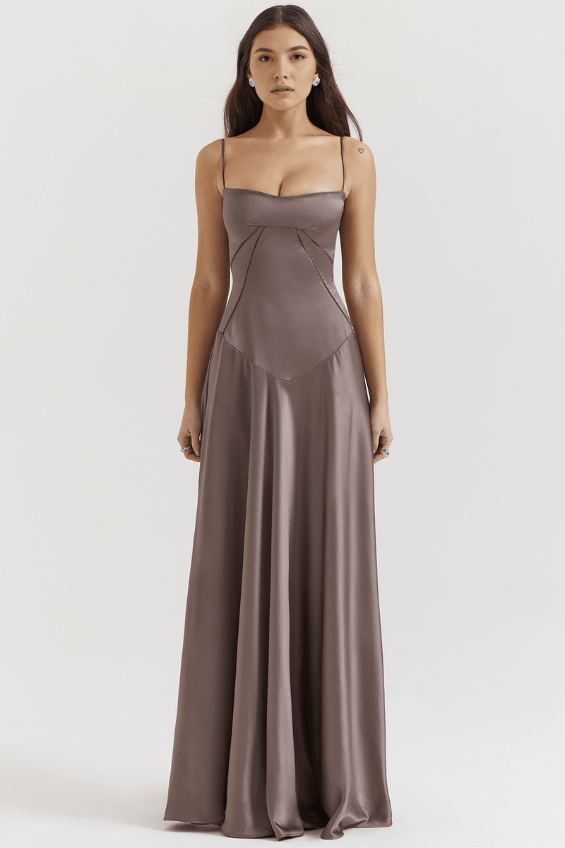 VÉRA | ROBE MAXI ROMANTIQUE ET ÉLÉGANTE
