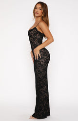 PERRINE | ROBE MAXI EN DENTELLE ÉLÉGANTE