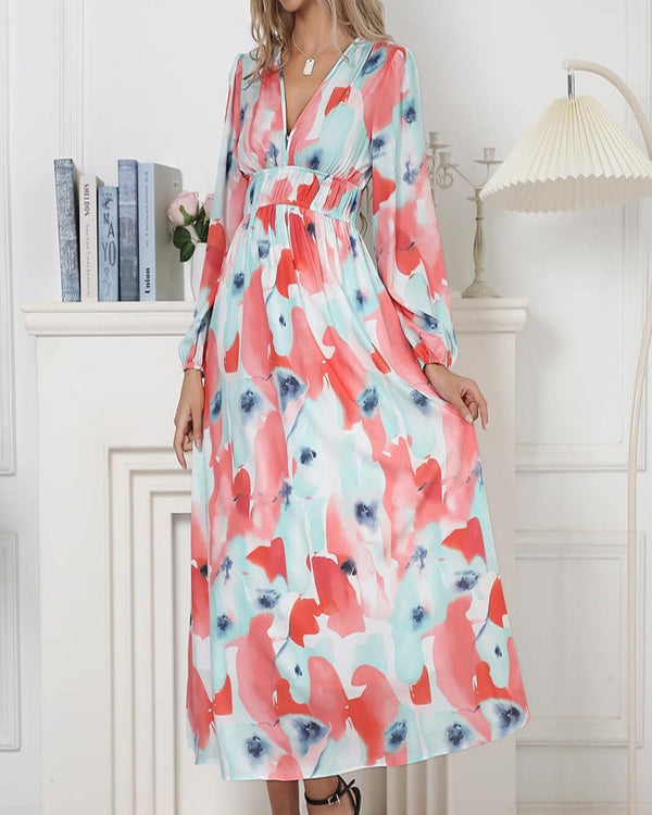 AVRIL | ROBE FLEURIE RAFFINÉE