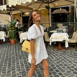 ESTELLE | ROBE D'ÉTÉ ÉLÉGANTE BLANCHE