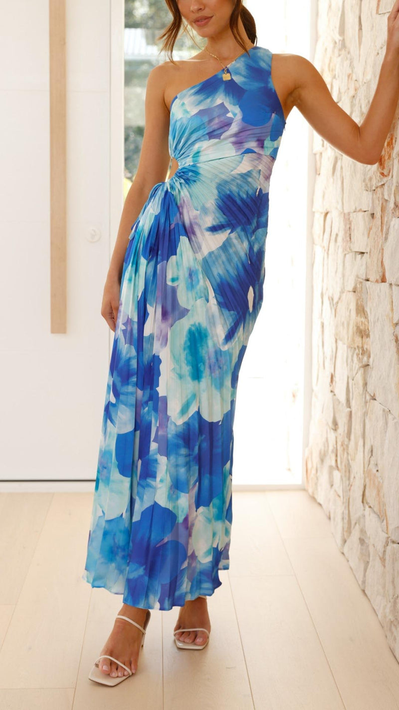 ÉLODIE | ROBE LONGUE FLEURIE ROMANTIQUE