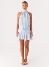 ALMA | ROBE COURTE À VOLANTS
