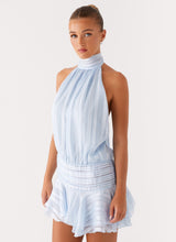 ALMA | ROBE COURTE À VOLANTS