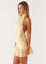 ALMA | ROBE COURTE À VOLANTS