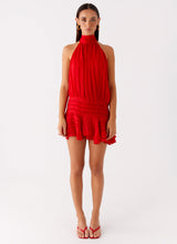 ALMA | ROBE COURTE À VOLANTS