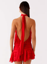ALMA | ROBE COURTE À VOLANTS