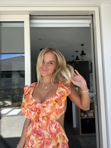 JULIE | ROBE MAXI À VOLANTS