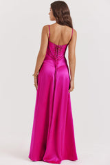VÉRA | ROBE MAXI ROMANTIQUE ET ÉLÉGANTE