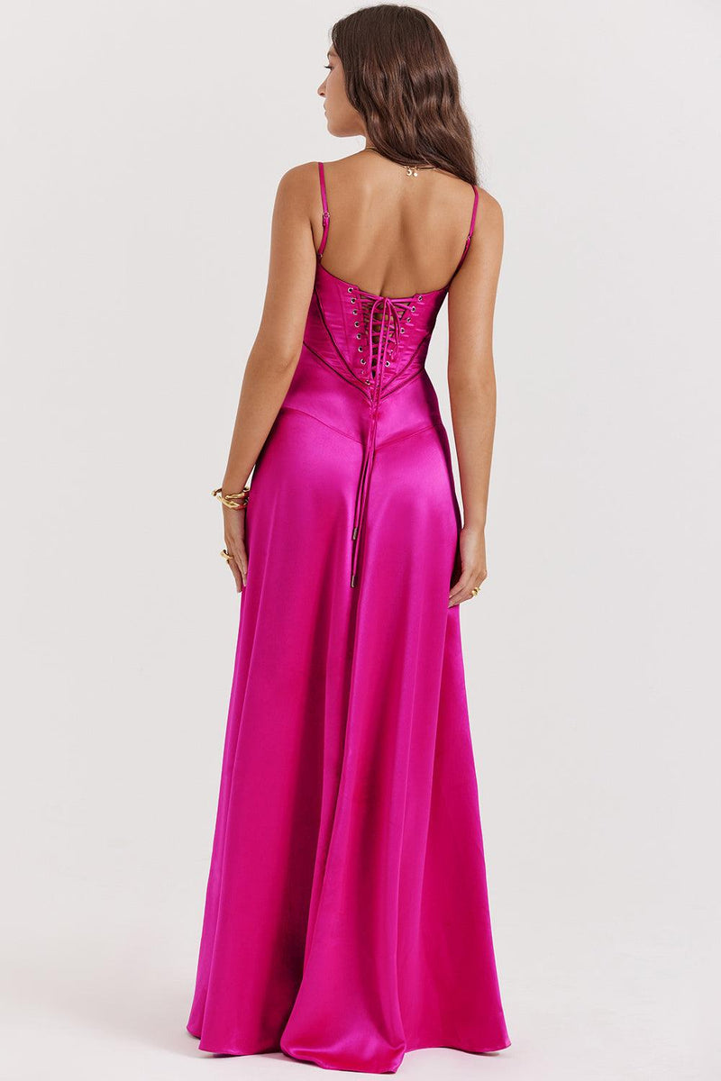 VÉRA | ROBE MAXI ROMANTIQUE ET ÉLÉGANTE