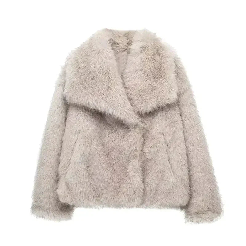 APOLLINE | MANTEAU D'HIVER EN FOURRURE