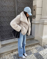 APOLLINE | MANTEAU D'HIVER EN FOURRURE