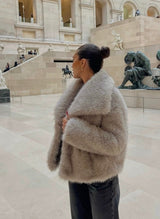 APOLLINE | MANTEAU D'HIVER EN FOURRURE