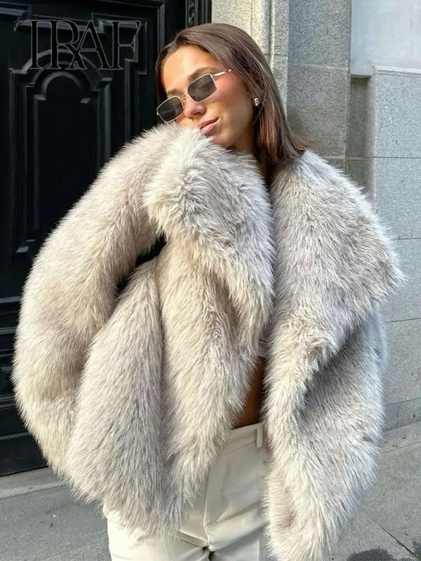APOLLINE | MANTEAU D'HIVER EN FOURRURE