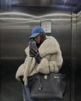 APOLLINE | MANTEAU D'HIVER EN FOURRURE