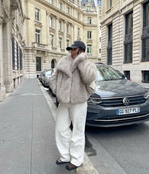 APOLLINE | MANTEAU D'HIVER EN FOURRURE