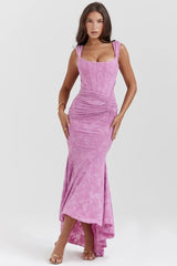 CAMILLE | ROBE LONGUE FÉMININ & ÉLÉGANT