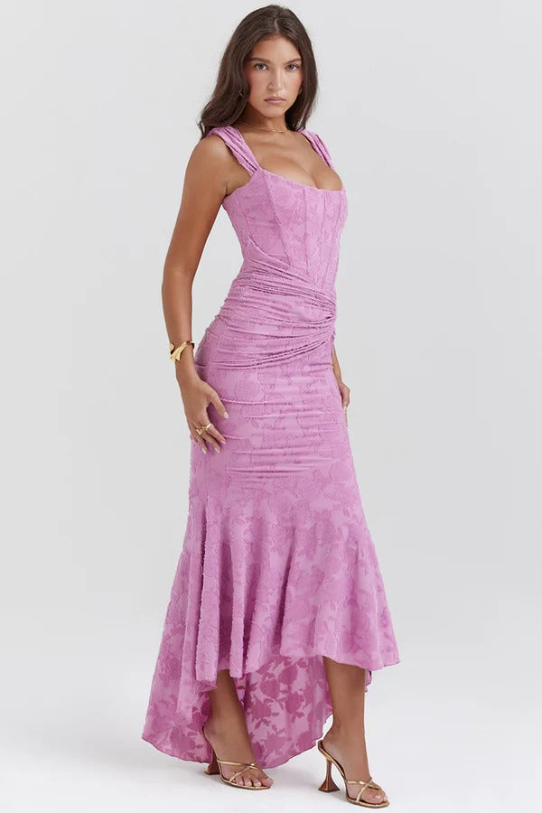 CAMILLE | ROBE LONGUE FÉMININ & ÉLÉGANT