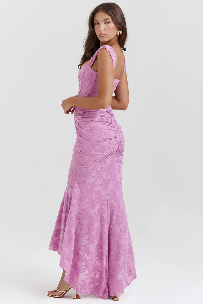 CAMILLE | ROBE LONGUE FÉMININ & ÉLÉGANT
