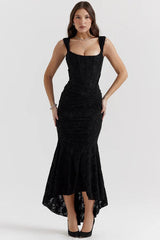 CAMILLE | ROBE LONGUE FÉMININ & ÉLÉGANT