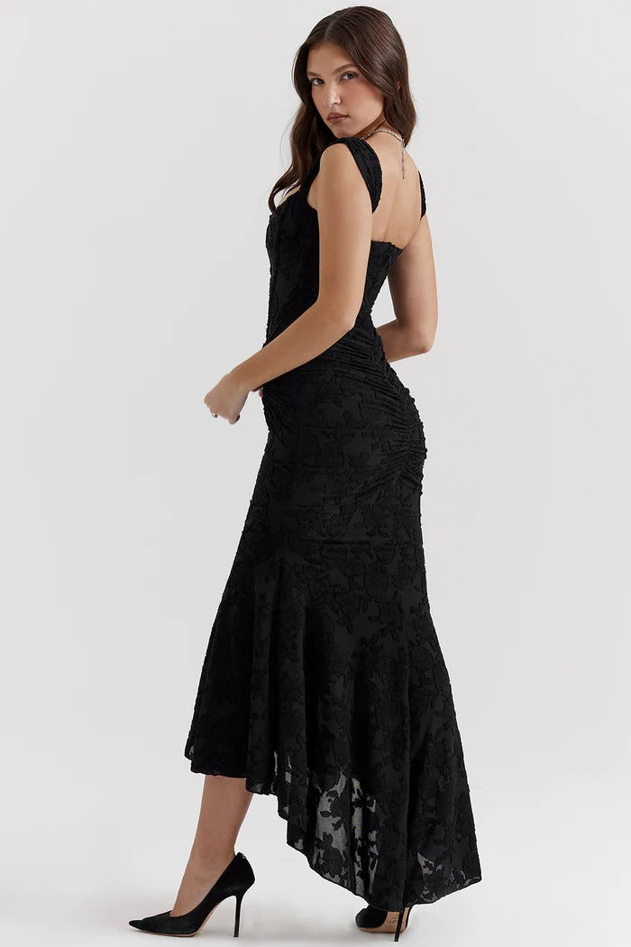 CAMILLE | ROBE LONGUE FÉMININ & ÉLÉGANT