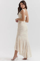 CAMILLE | ROBE LONGUE FÉMININ & ÉLÉGANT