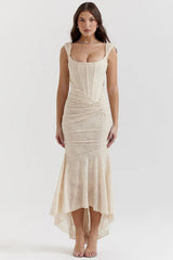 CAMILLE | ROBE LONGUE FÉMININ & ÉLÉGANT
